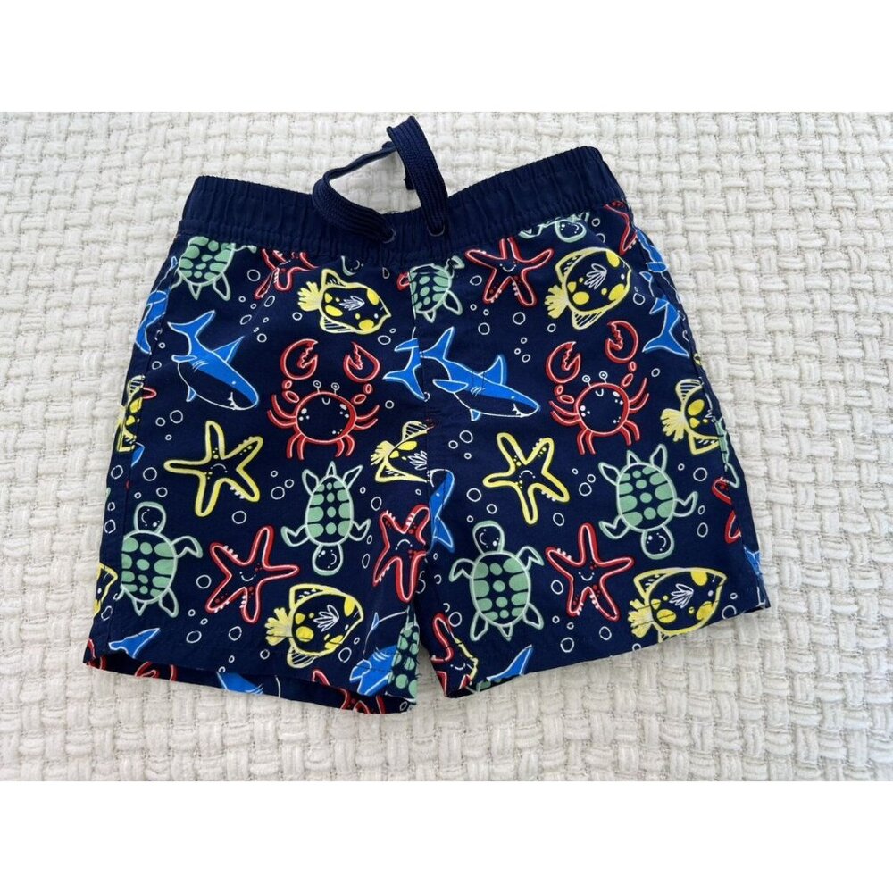 First Impressions Sea Life Swim Trunks